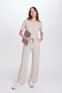 Dámská lékařská blůza Scrubs Basic One Pocket COLD NUDE