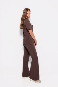 Camicetta medica da donna Basic One Pocket CHOCOLATE
