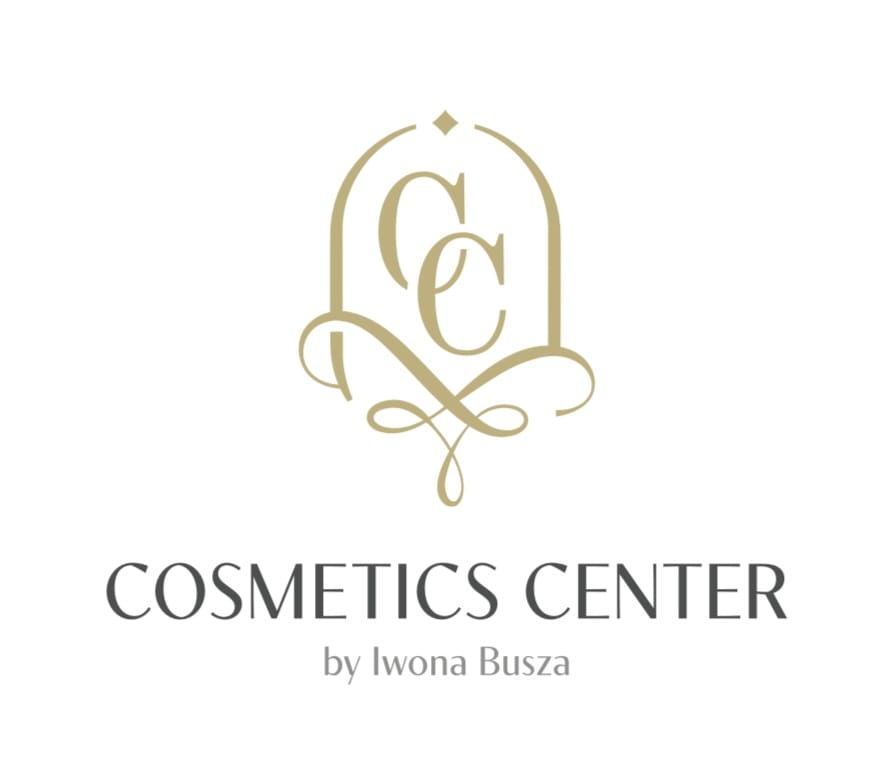Logo Cosmetics Center by Iwona Busza w eleganckim stylu