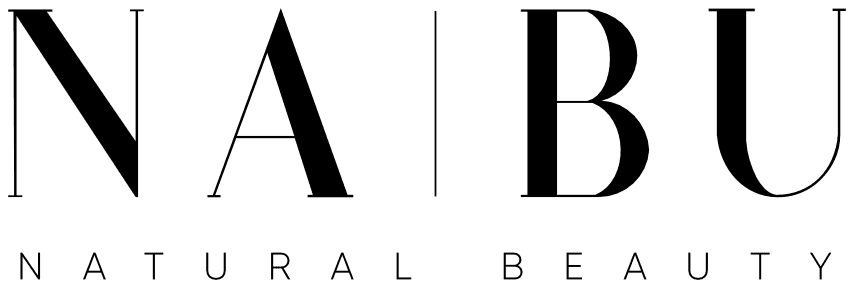 Logo NABU reprezentujące Natural Beauty dla odzieży medycznej.