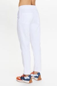 Pánské lékařské kalhoty PROSTE scrubs premium WHITE