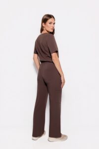 Női orvosi nadrág WIDE SCRUBS CHOCOLATE
