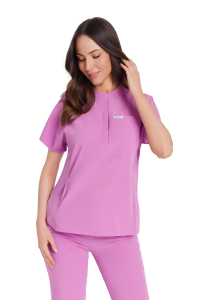 Camicetta medica da donna Basic Flex PINK KISS