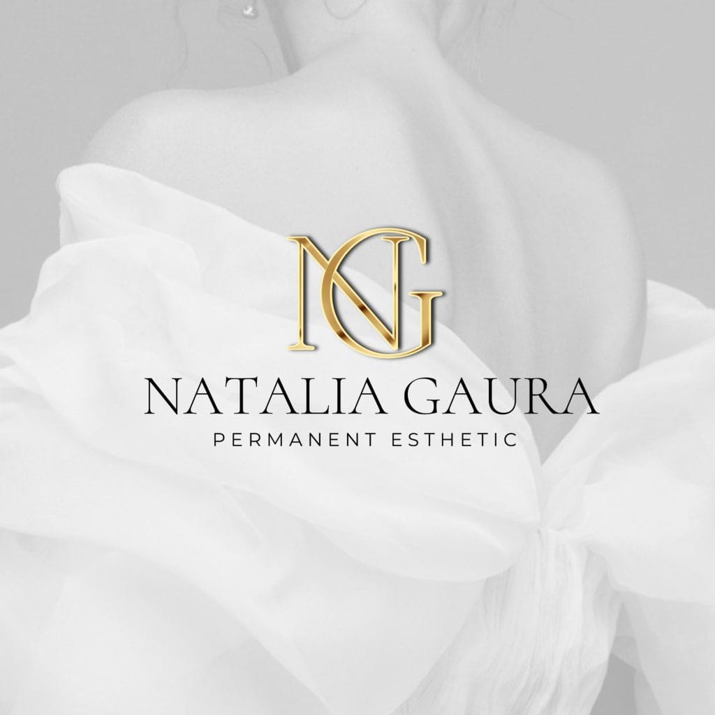 Delikatna i elegancka estetyka medyczna z logo Natalia Gaura.