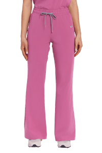 Pantaloni medici da donna FLARE SCRUBS Basic MALINA
