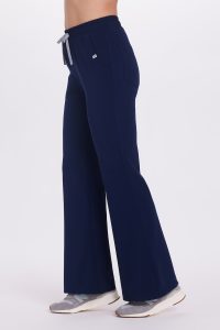 Women’s medical pants FLARE scrubs Basic NAVY BLUE