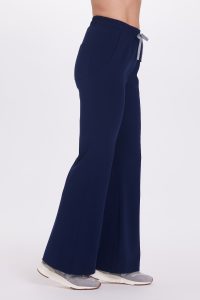 Women’s medical pants FLARE scrubs Basic NAVY BLUE