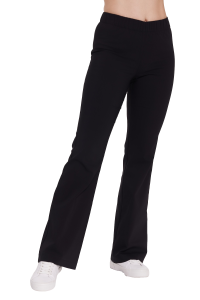 Pantaloni medici da donna Flare Premium Nero