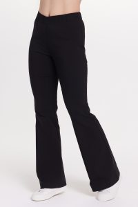 Pantaloni medici da donna Flare Premium Nero