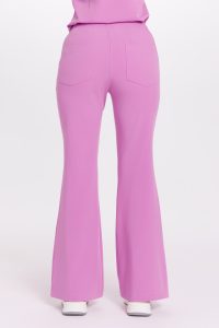 Pantaloni medici da donna FLARE scrubs Basic PINK KISS