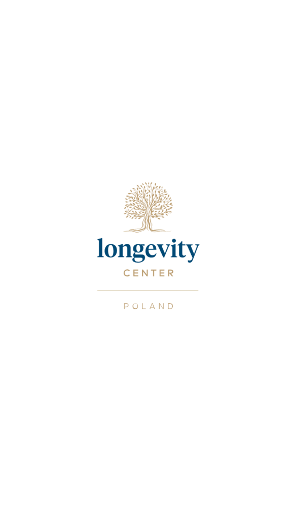 Logo Longevity Center Poland z motywem drzewa