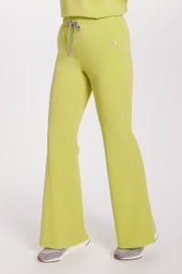 Pantaloni medici da donna FLARE scrubs Basic KIWI