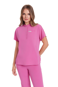 Women’s medical blouse scrubs Basic Flex HI BARBIE