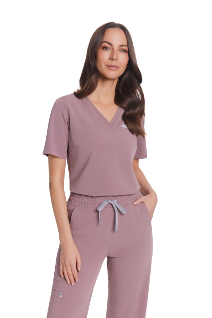 Bluzka medyczna damska scrubs Basic One Pocket FRAPPE Bluzka medyczna damska scrubs Basic One Pocket FRAPPE