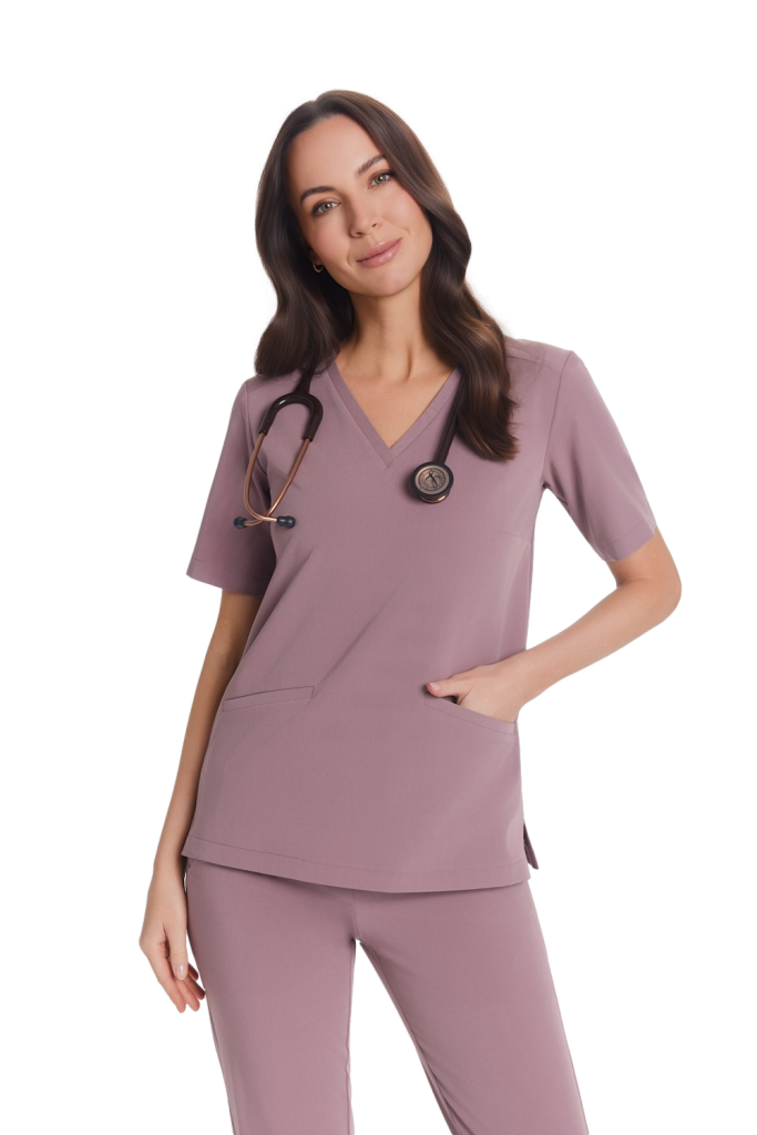 Bluzka medyczna damska scrubs Basic FRAPPE Bluzka medyczna damska scrubs Basic FRAPPE