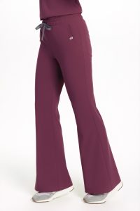 Women’s medical pants FLARE scrubs Basic RUBY