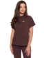 Bluzka medyczna damska scrubs Basic Flex HOT CHOCOLATE