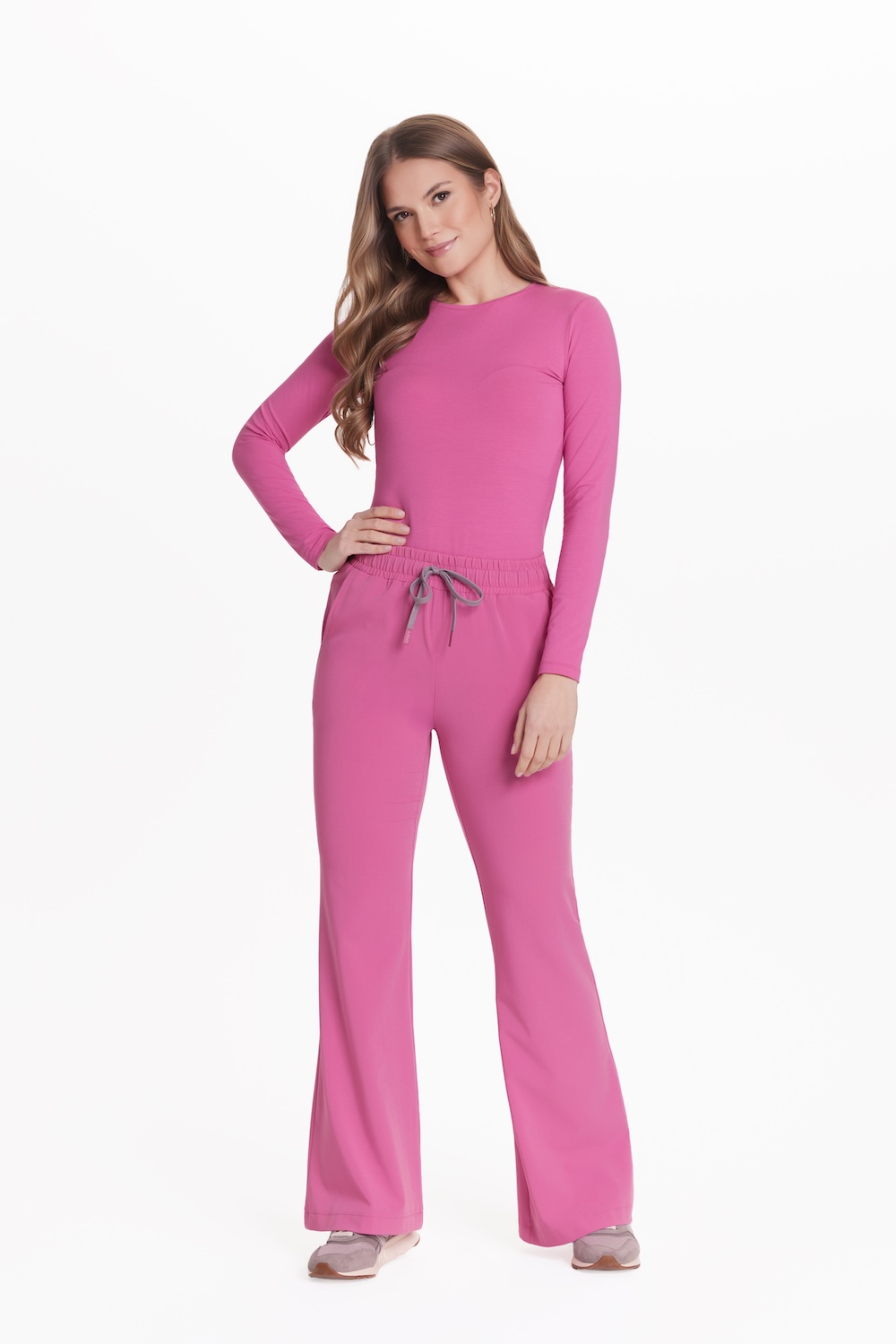 HI BARBIE dámske zdravotné tričko s dlhým rukávom