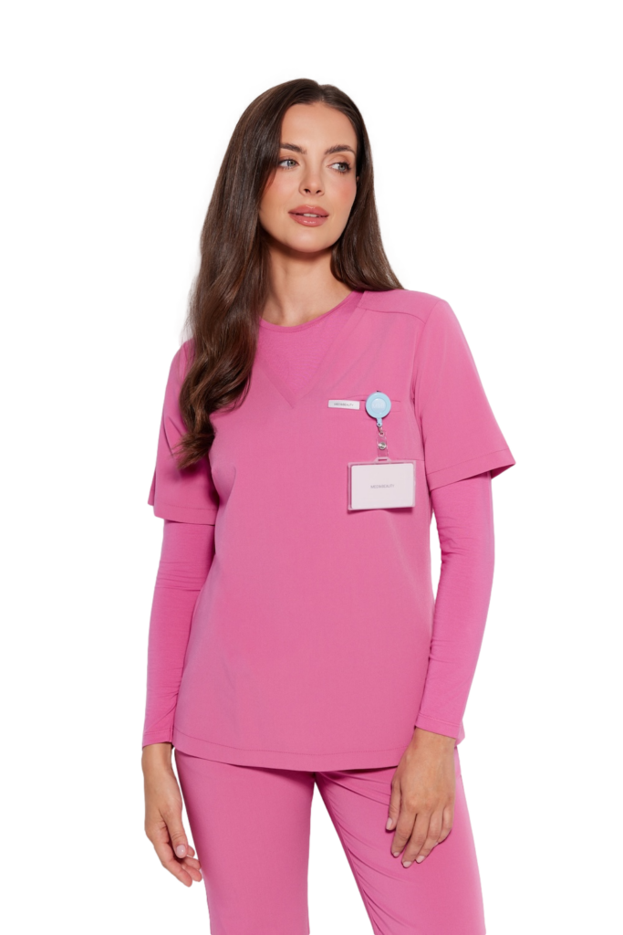 HI BARBIE manica lunga medicale da donna