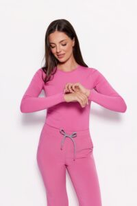 Longsleeve medyczny damski HI BARBIE