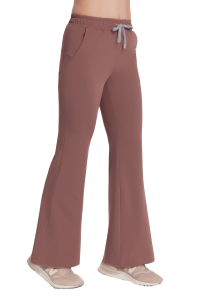 Női orvosi nadrág FLARE műtősnadrág Basic HAZELNUT
