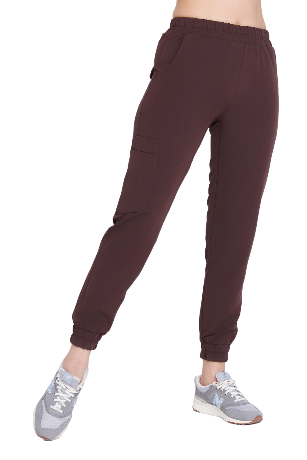 Pantaloni jogger medicali da donna SCRUBS Basic HOT CHOCOLATE