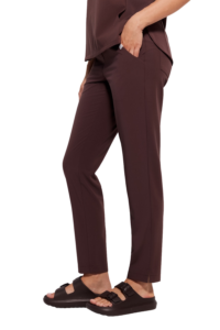 Spodnie medyczne damskie PROSTE SCRUBS Basic HOT CHOCOLATE