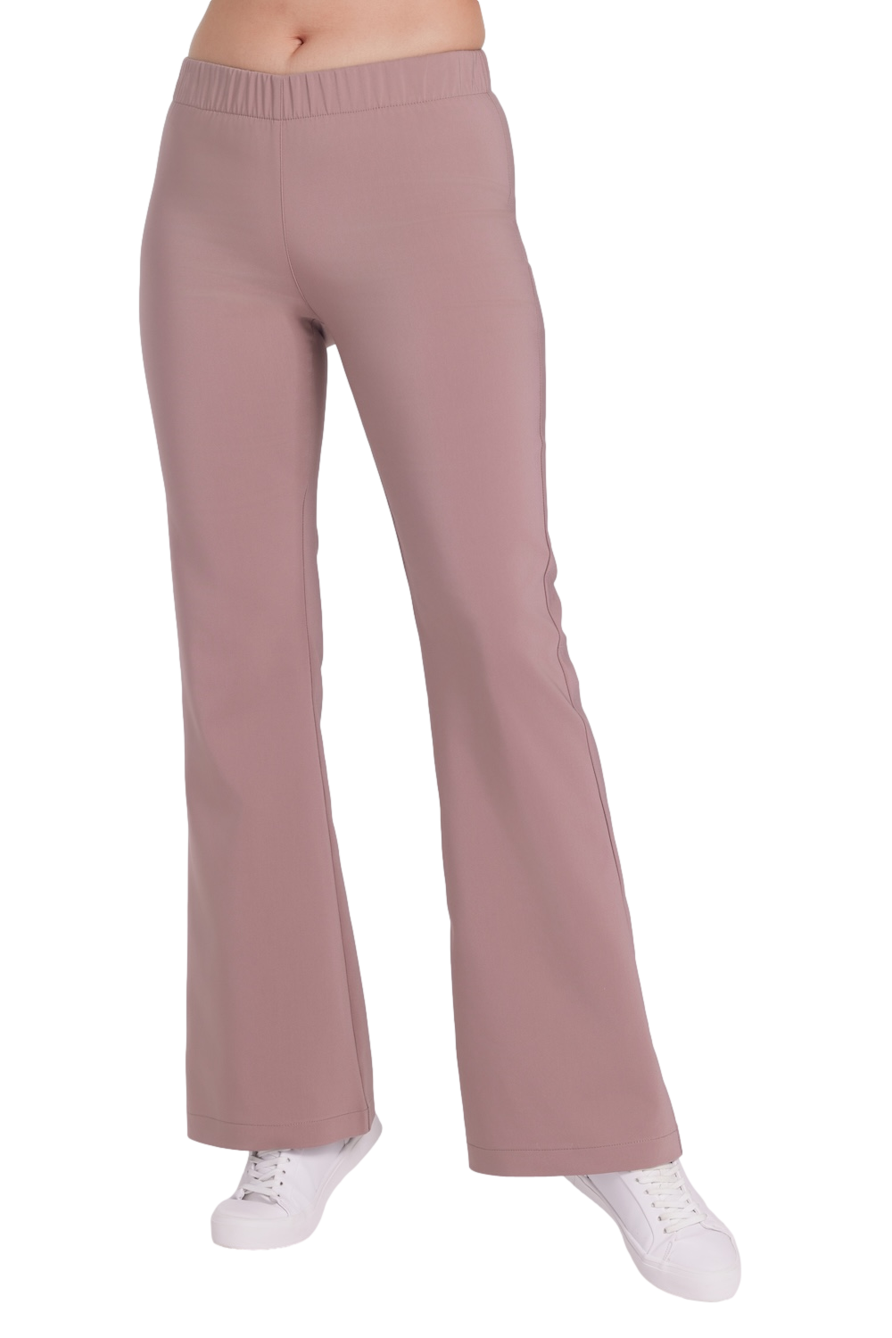 Dámské zdravotní kalhoty Flare Premium Mocca