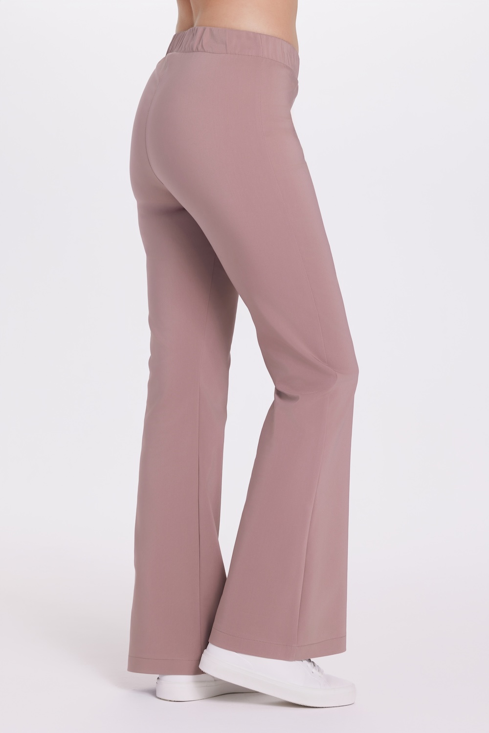 Dámské zdravotní kalhoty Flare Premium Mocca