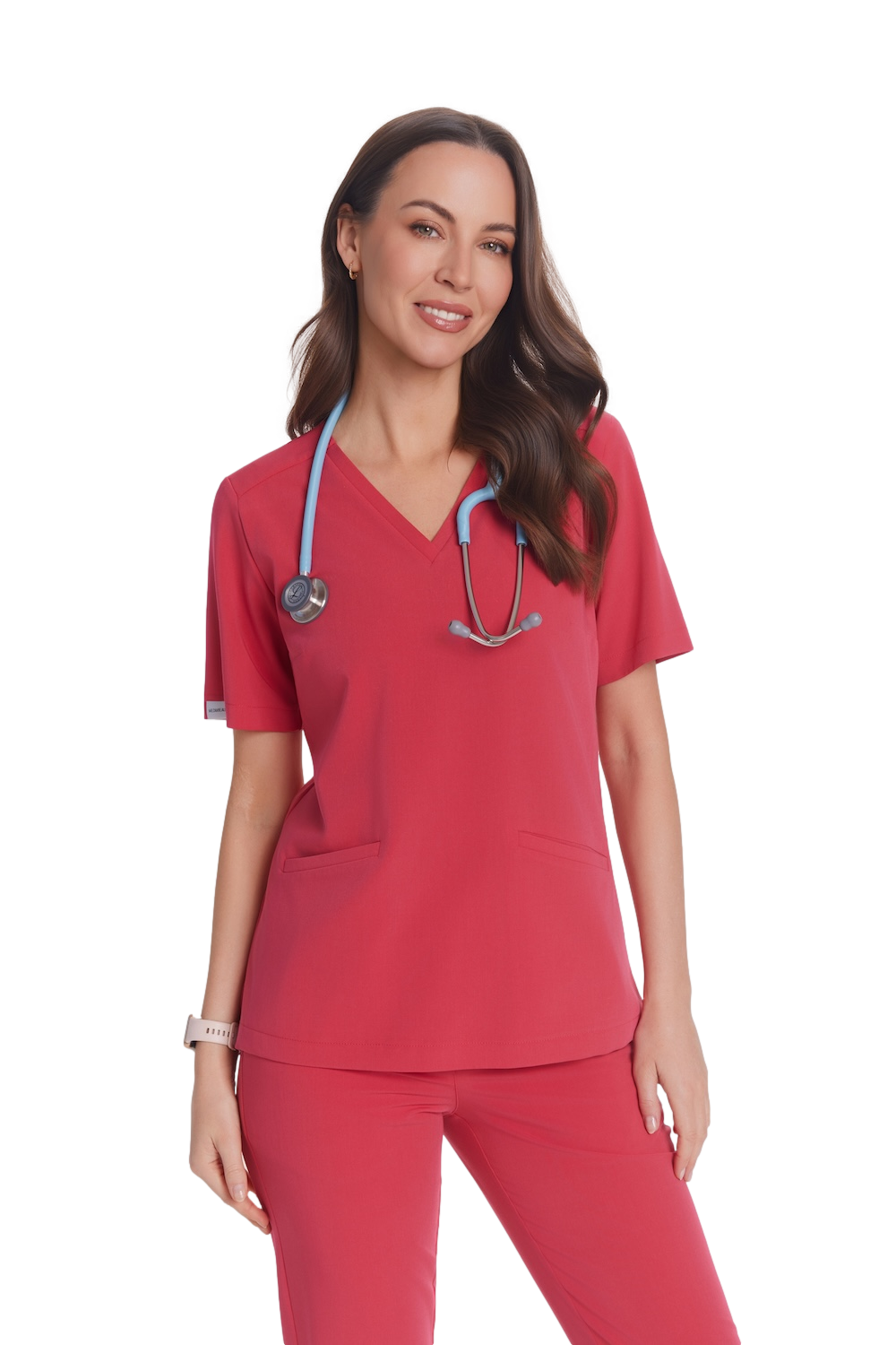 Dámske lekárske blúzky Basic ROSE PREORDER