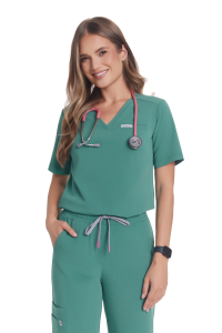 Dámské lékařské halenky Basic One Pocket EDEN