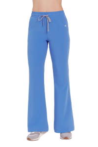 Spodnie medyczne damskie FLARE scrubs Basic ROYAL BLUE