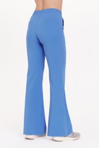 Spodnie medyczne damskie FLARE scrubs Basic ROYAL BLUE