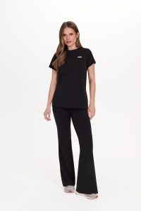 Dámská lékařská blůza Scrubs Basic Slim ČERNÁ