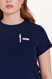 Dámská zdravotnická blůza Scrubs Basic Slim GRANAT