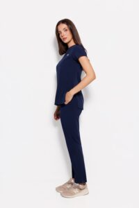 Női orvosi blúz, Basic Slim GRANAT