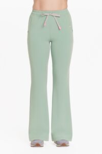 Dámské lékařské kalhoty FLARE scrubs Basic PEPPERMINT