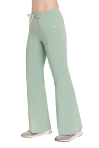 Dámské lékařské kalhoty FLARE scrubs Basic PEPPERMINT