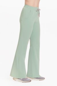 Dámské lékařské kalhoty FLARE scrubs Basic PEPPERMINT