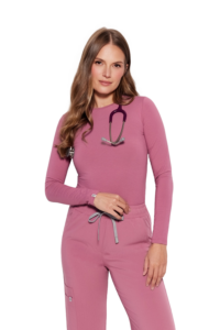 Longsleeve medyczny damski DOLCE ROSA
