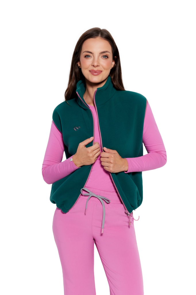 Kamizelka medyczna Cozy Vest BUTELKOWA ZIELEŃ